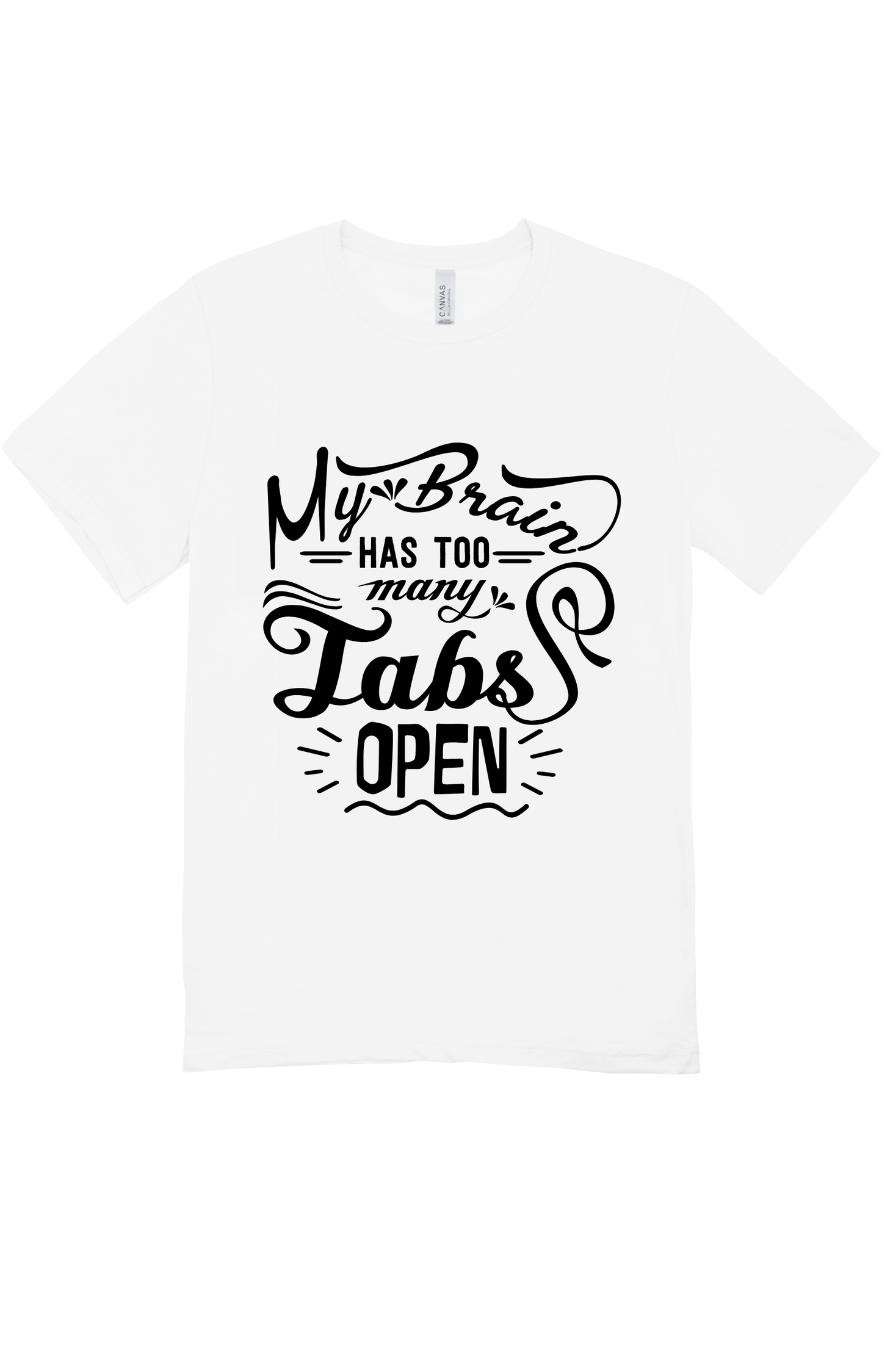 My Brain Short Sleeve T-Shirt