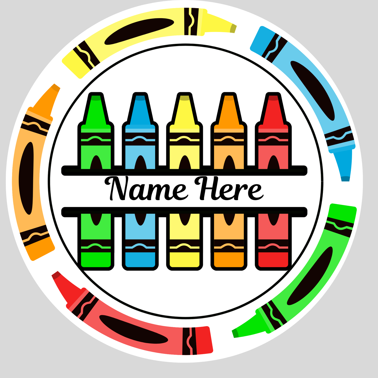 Round Hanging Signs